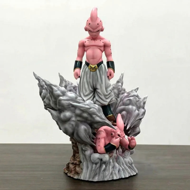 Dragon Ball Z Kid Buu & Majin Buu Resin Statue Figure 32cm