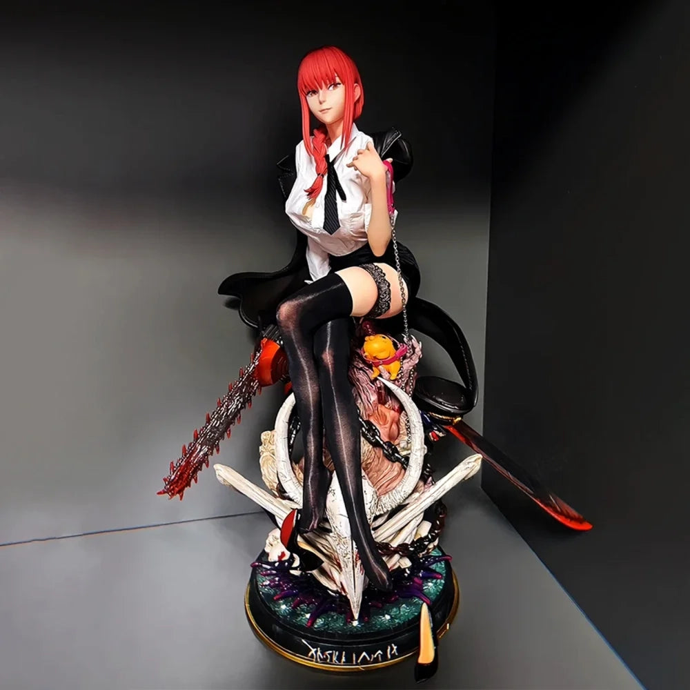 Chainsaw Man Makima Figure | Control Devil Anime Statue 46cm