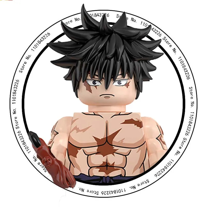 Jujutsu Kaisen Anime Mini Figures Building Blocks Set - Collectible Action Figures