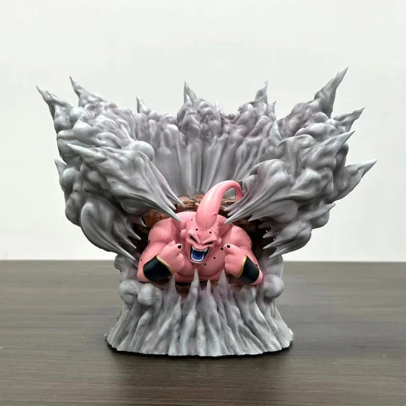 Dragon Ball Z Kid Buu & Majin Buu Resin Statue Figure 32cm