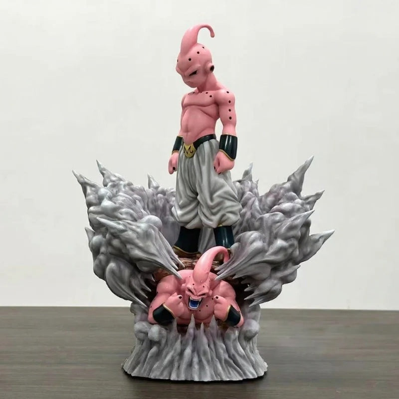 Dragon Ball Z Kid Buu & Majin Buu Resin Statue Figure 32cm