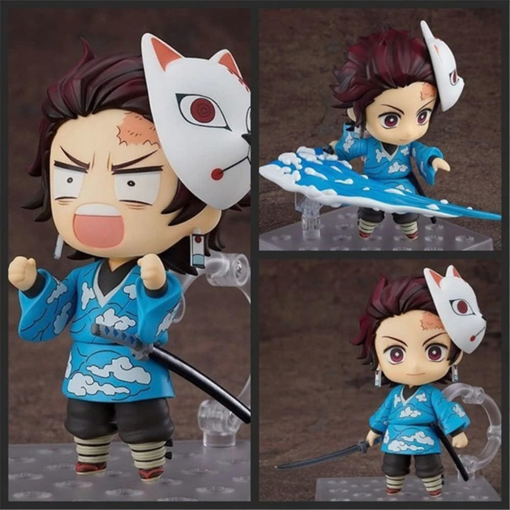 Good Smile Company Nendoroid Demon Slayer Anime Figures 15cm - Authentic Kimetsu no Yaiba Collectible Action Figure Set - Tanjiro, Nezuko, Inosuke, Zenitsu & More!