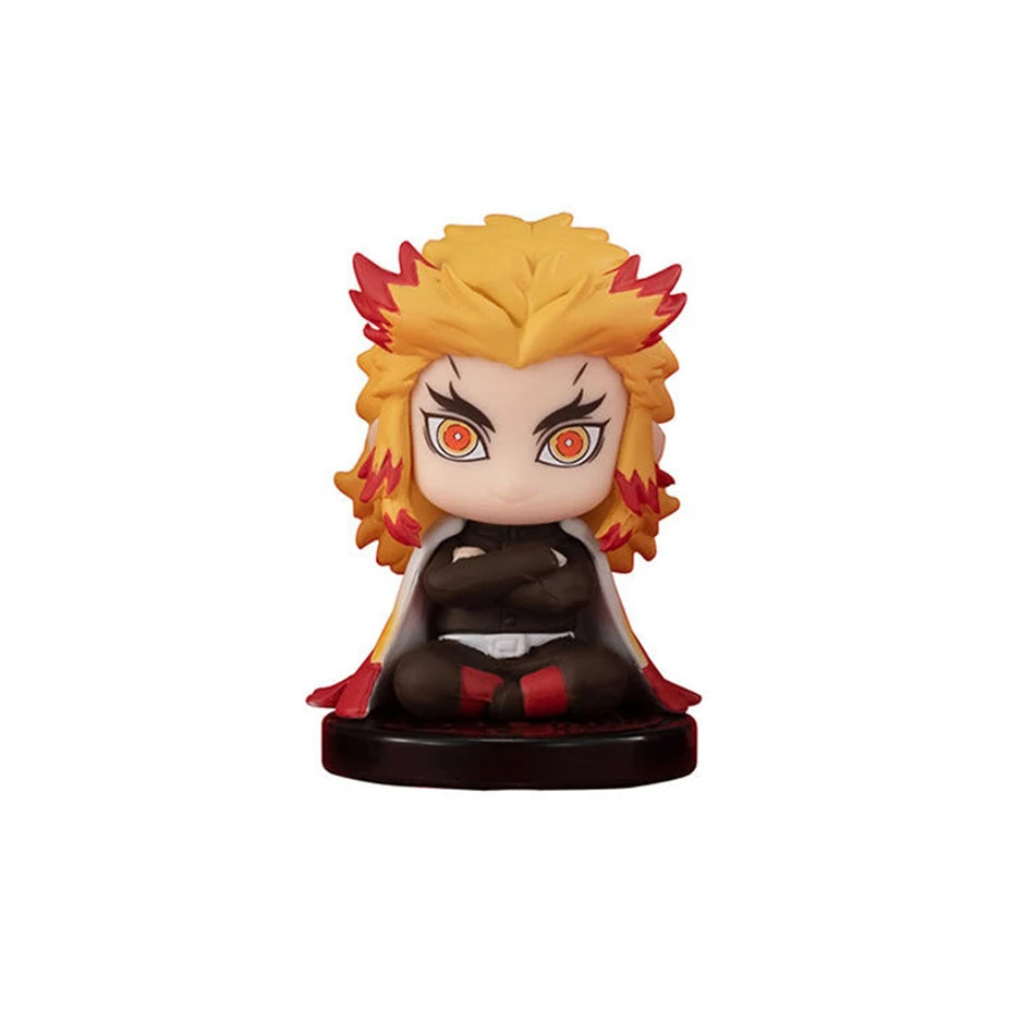Demon Slayer Chibi Action Figure Set (5-Pack) - Kimetsu no Yaiba Collectible Mini Figures 5cm