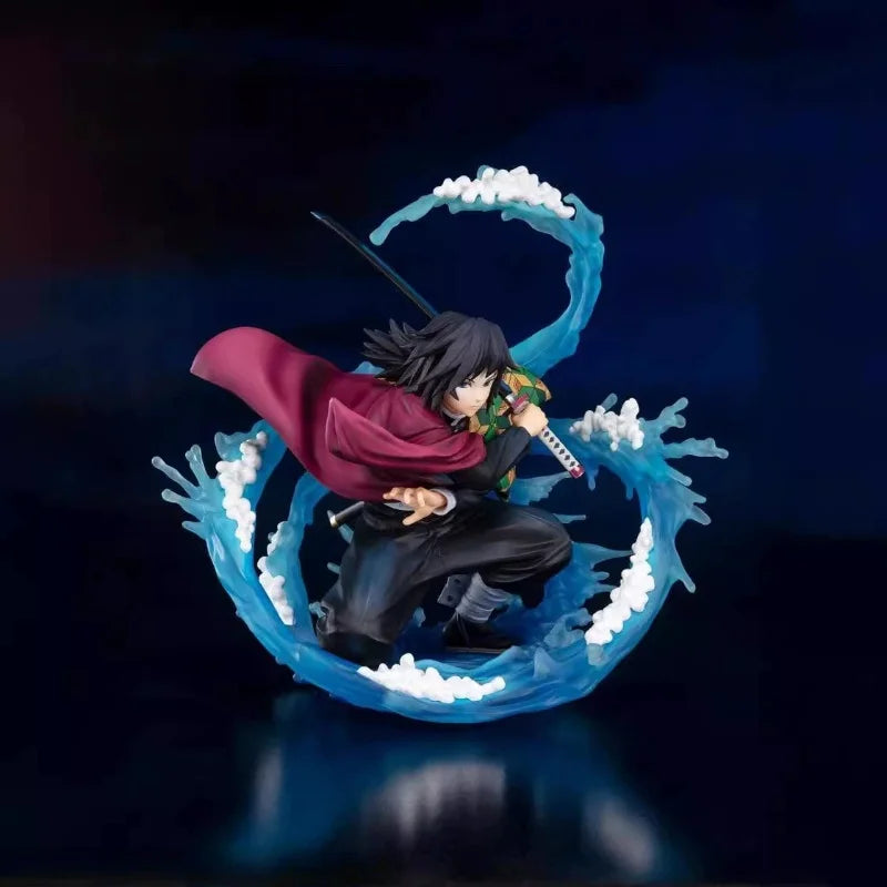 Demon Slayer Figuarts ZERO Giyu Tomioka Water Breathing Anime Action Figure Statue 17cm