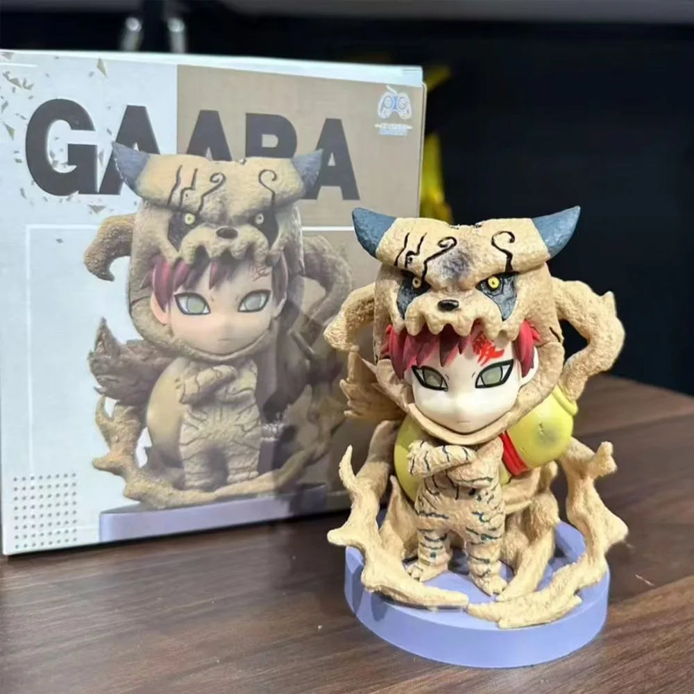 Naruto Shippuden Gaara Shukaku Mode Chibi Figure | Sand Village Kazekage Action Figure