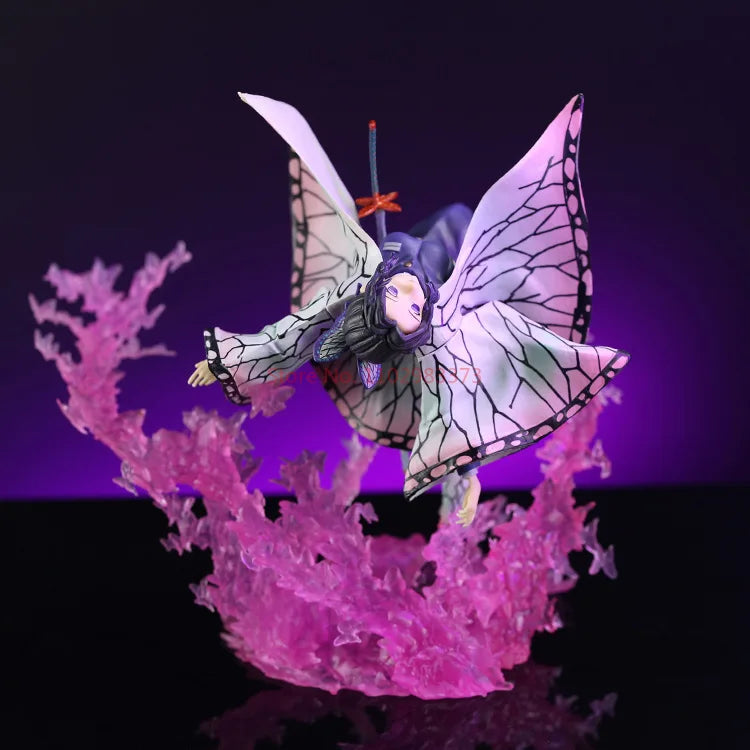 Demon Slayer Shinobu Kocho Butterfly Dance Anime Figure  20cm