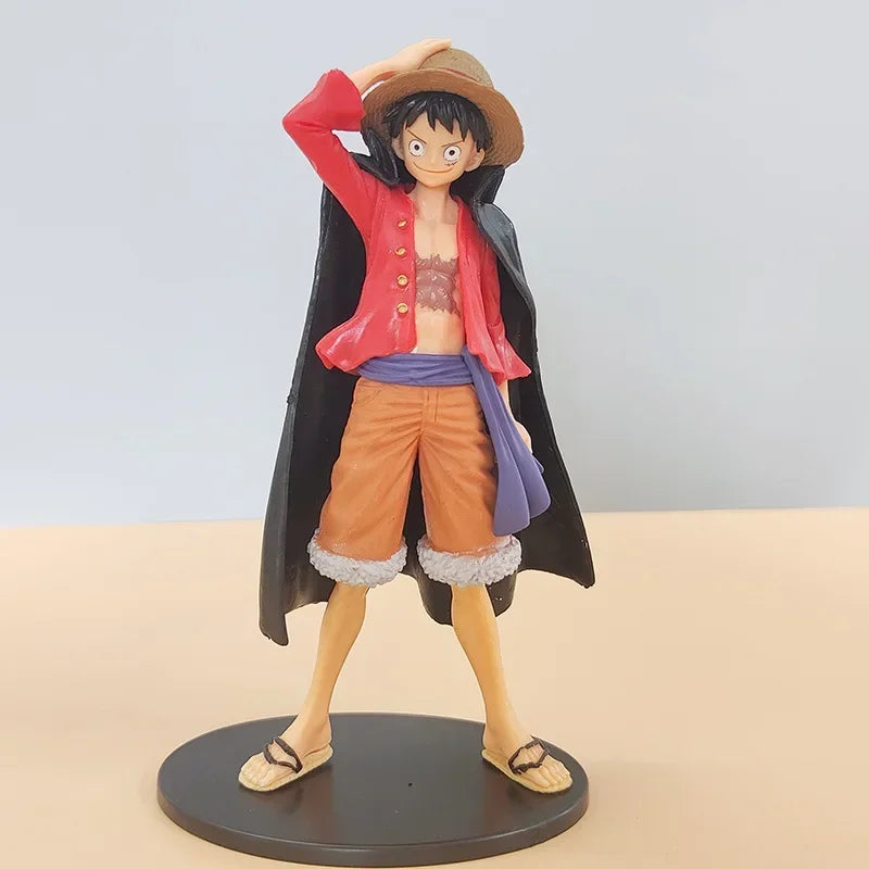 One Piece Monkey D. Luffy Action Figure with Cloak 17cm