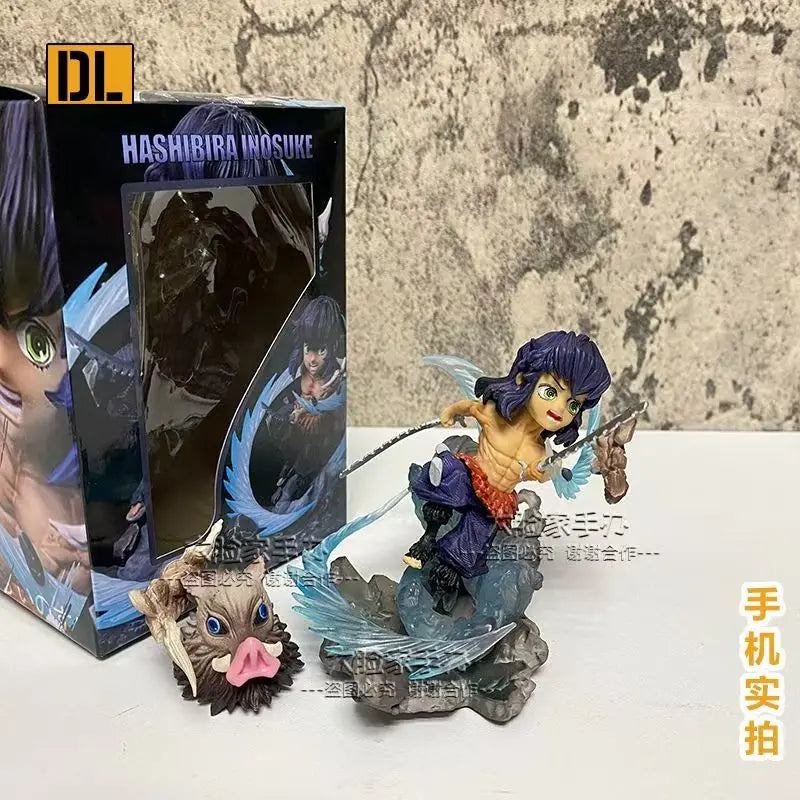 Demon Slayer Inosuke Hashibira Resin Figure Statue 9cm
