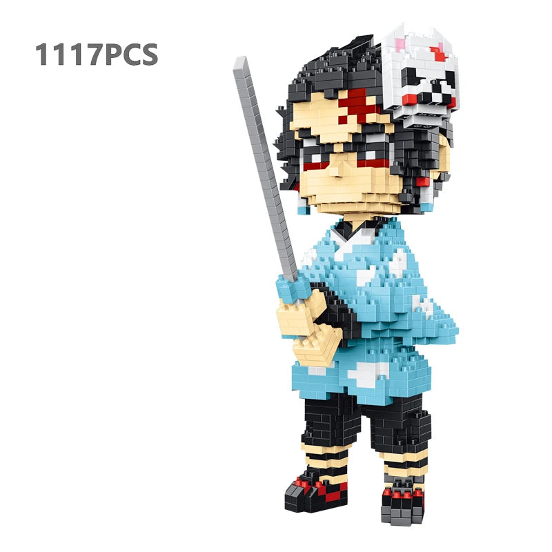 Hot Anime Demon Slayer Building Blocks Kimetsu No Yaiba