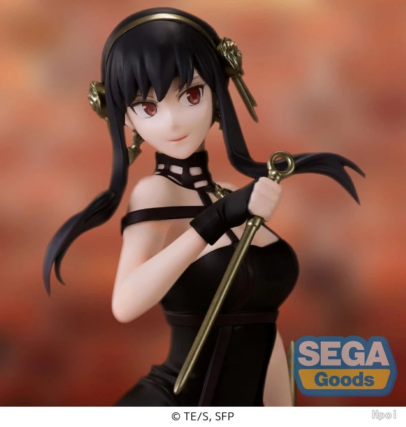 Spy x Family Yor Forger Figure - SEGA Premium Anime Statue Collectible - Thorn Princess Action Figure 16CM