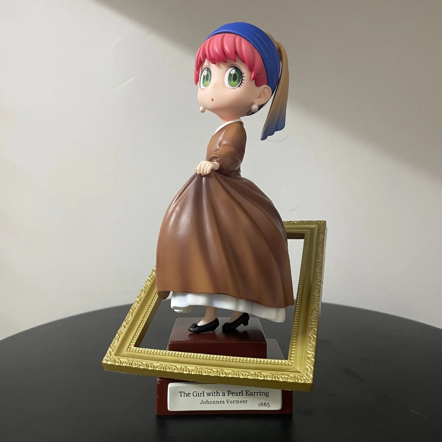 GULUGULU Studio Anya Forger Resin Statue - Spy x Family x Girl with a Pearl Earring Cosplay Figure 20cm