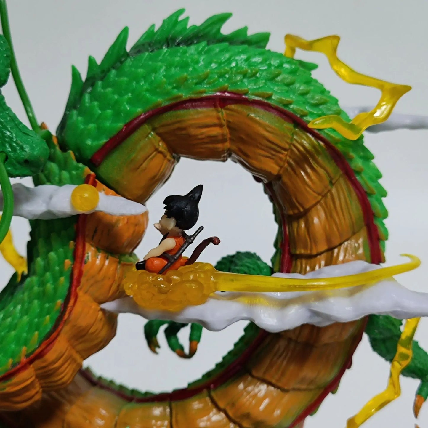 Epic Dragon Ball Z Shenron & Goku Figure Statue - Premium Anime Collectible 24cm