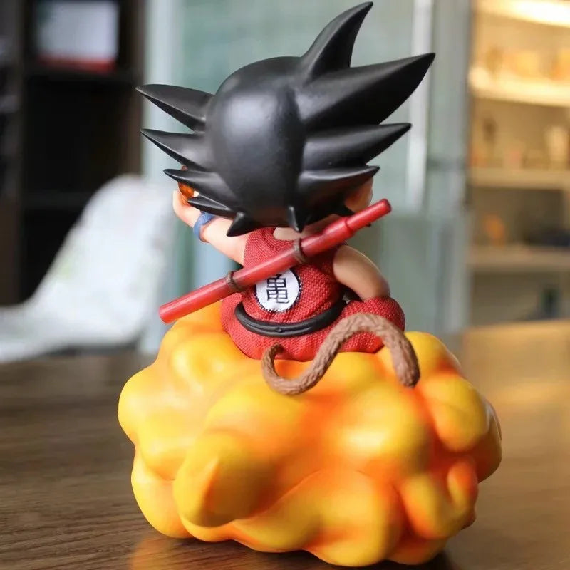Dragon Ball Z Young Goku Flying Nimbus Figure 4cm