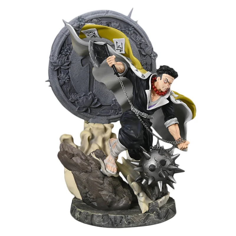 Demon Slayer Himejima Gyomei PVC Statue Figure | Stone Hashira Anime Collectible 41cm