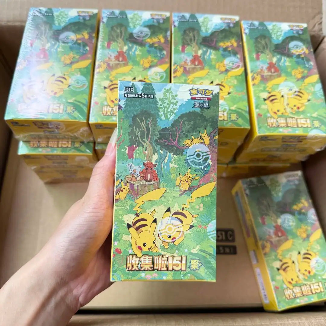 Pokemon Collect 151 Booster Box Simplified Chinese Card