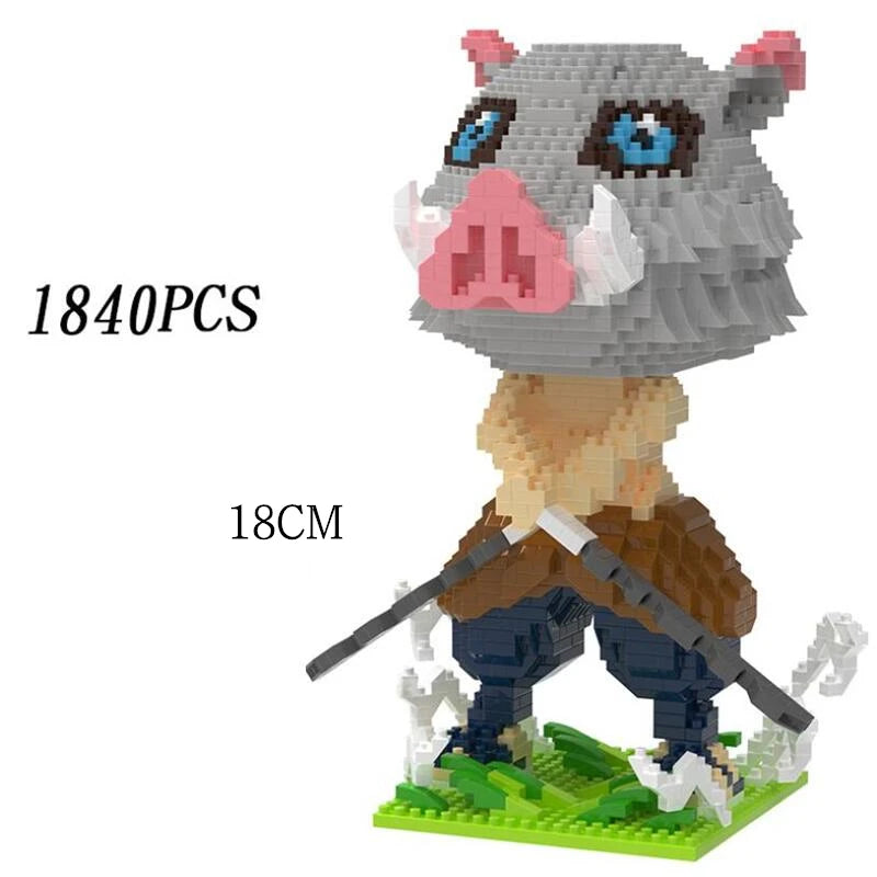 Hot Anime Demon Slayer Building Blocks Kimetsu No Yaiba