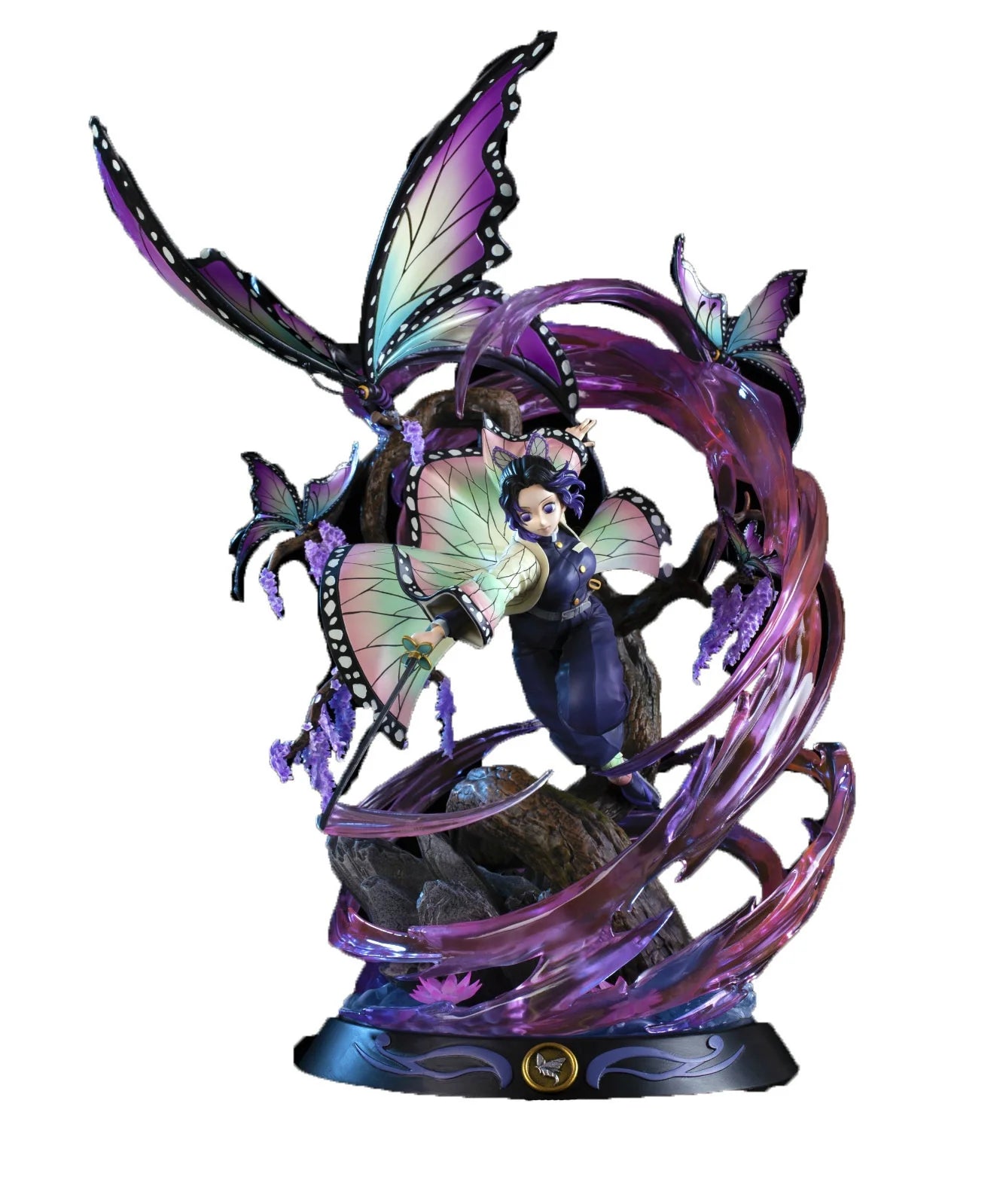 Demon Slayer Shinobu Kocho Figure | Insect Hashira PVC Anime Statue 36cm