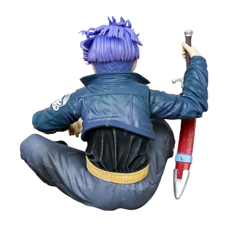 Dragon Ball Super Trunks Action Figure - Super Saiyan GK PVC Statue Collectible 10cm