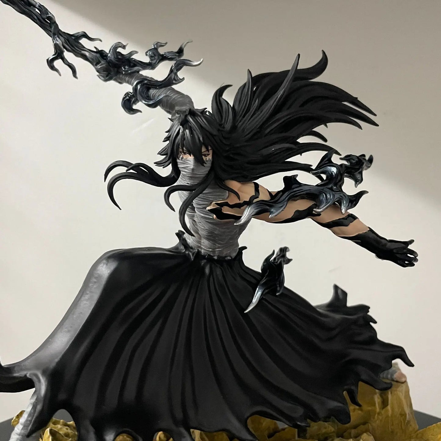 Bleach Ichigo Kurosaki Final Getsuga Tensho Mugetsu Form Anime Figure 24cm