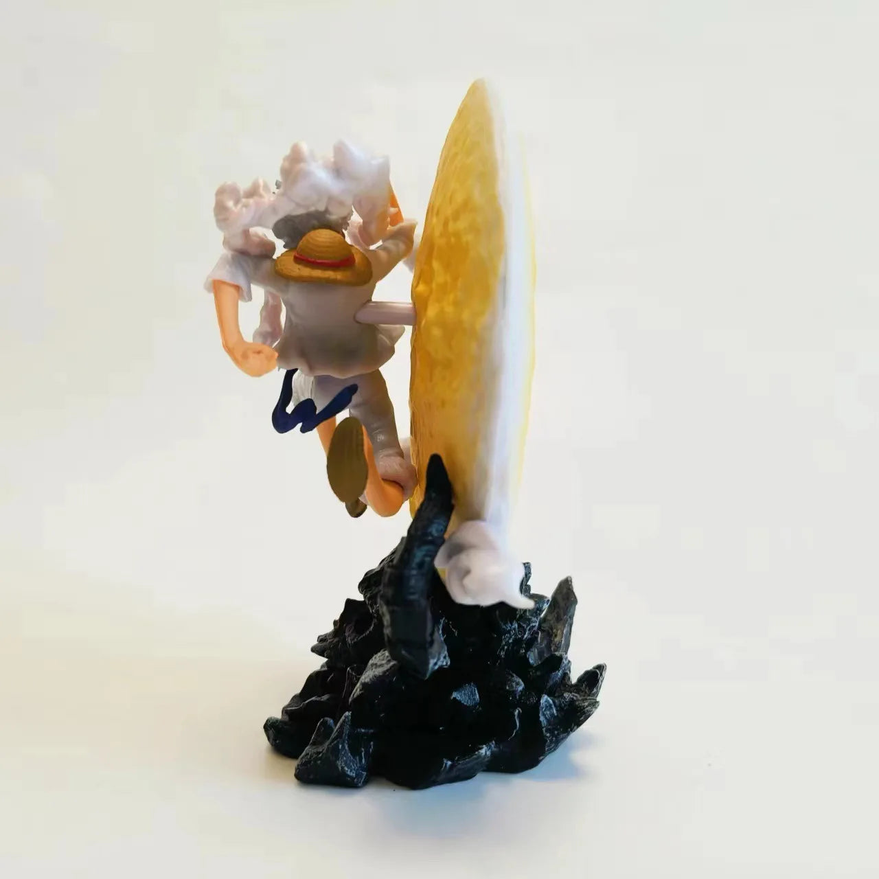 One Piece Gear 5 Luffy Moon Lamp LED Night Light | Sun God Nika Figure Statue Collectible 14cm