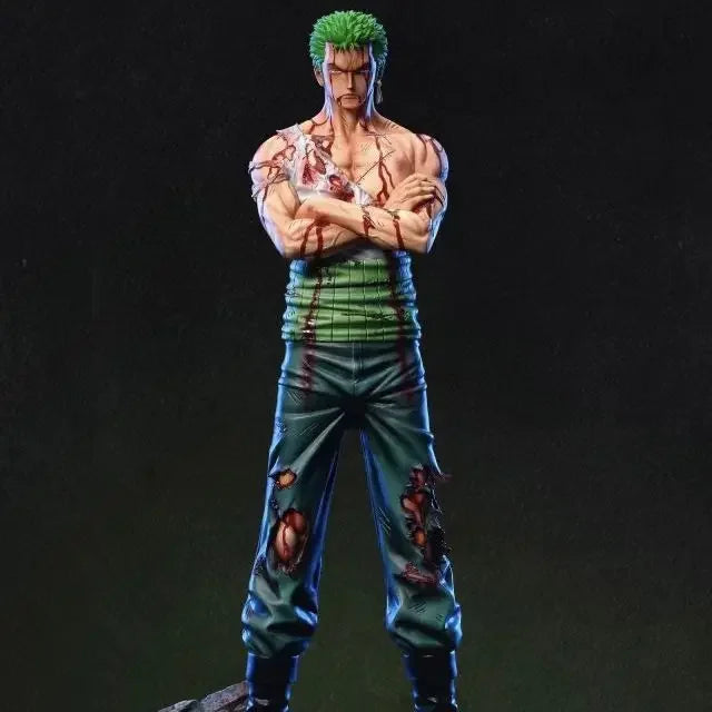 One Piece Dream Studio Battle Injured Luffy Zoro Sanji Resin Statue Set 30cm