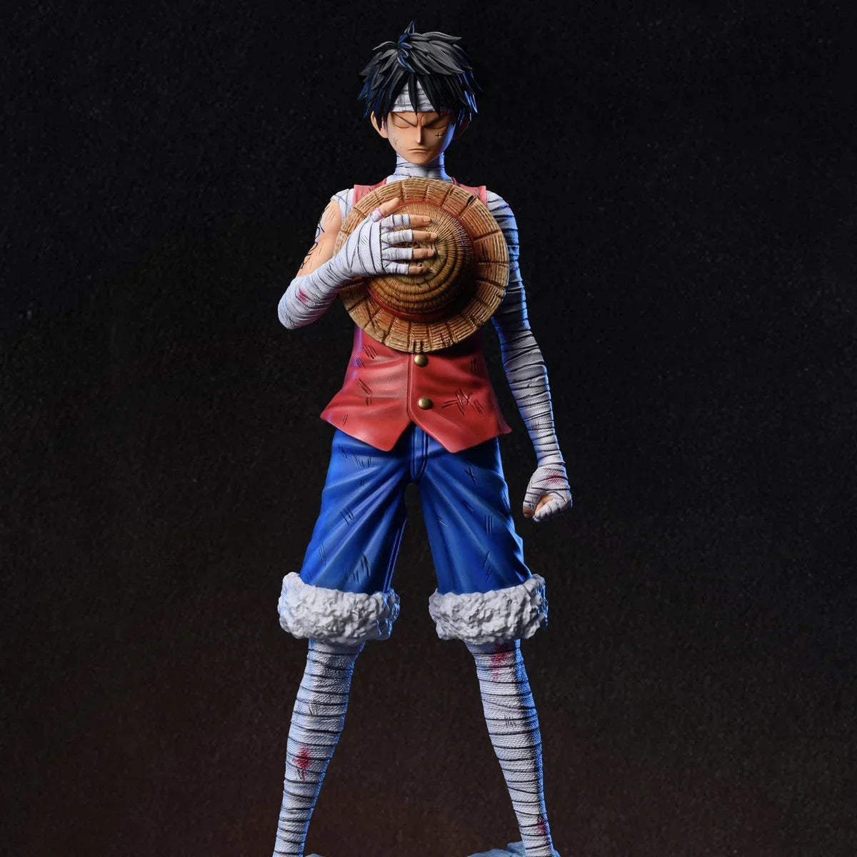 One Piece Dream Studio Battle Injured Luffy Zoro Sanji Resin Statue Set 30cm