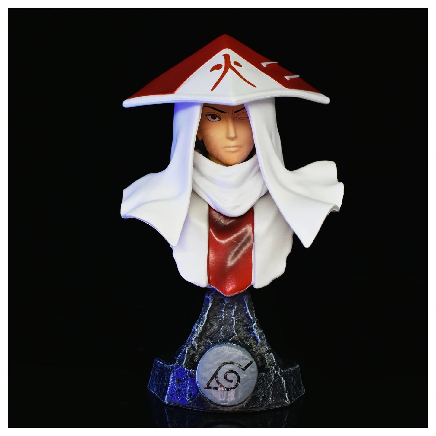 Naruto Shippuden Anime Character Bust Collection | Hokage & Uchiha Clan Figures Set | Premium PVC Statue Collectibles 10-14cm