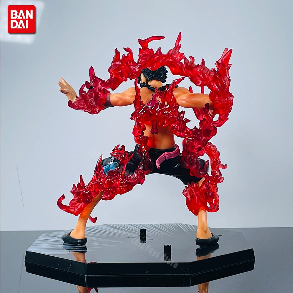 One Piece Action Figure Set: Luffy, Zoro, Sanji, Ace | Premium Anime Collectible PVC Model Figures