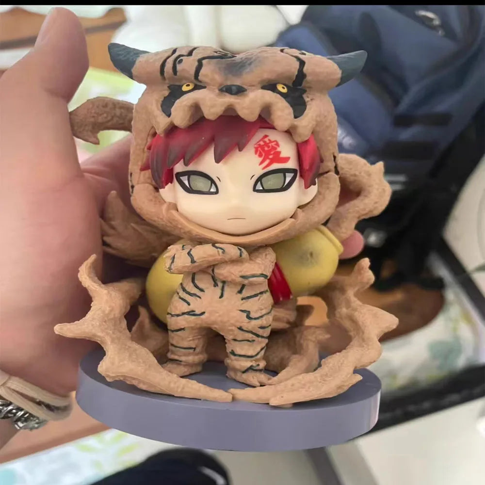 Naruto Shippuden Gaara Shukaku Mode Chibi Figure | Sand Village Kazekage Action Figure