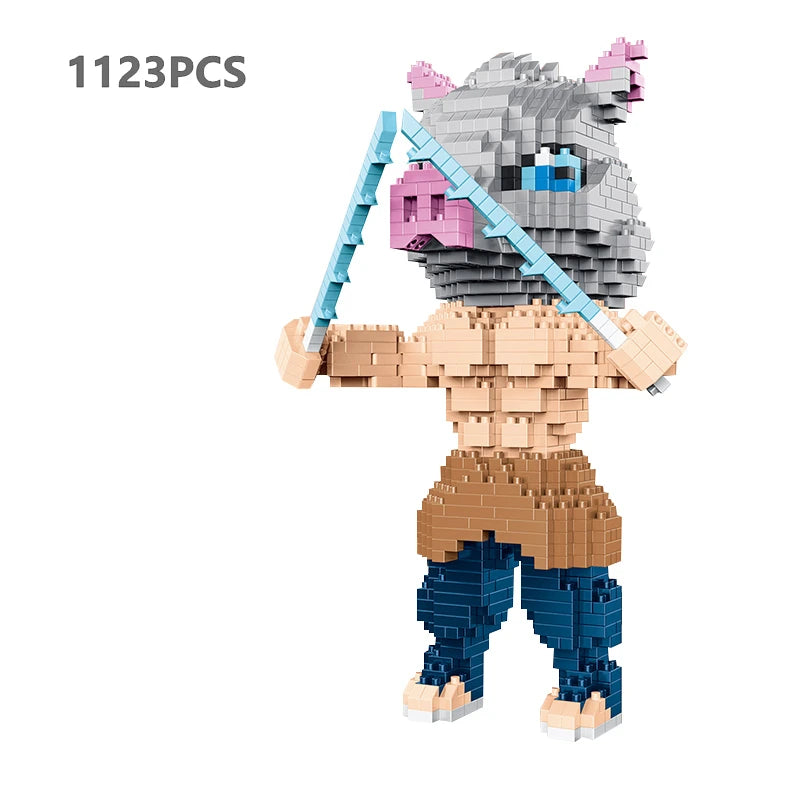 Hot Anime Demon Slayer Building Blocks Kimetsu No Yaiba