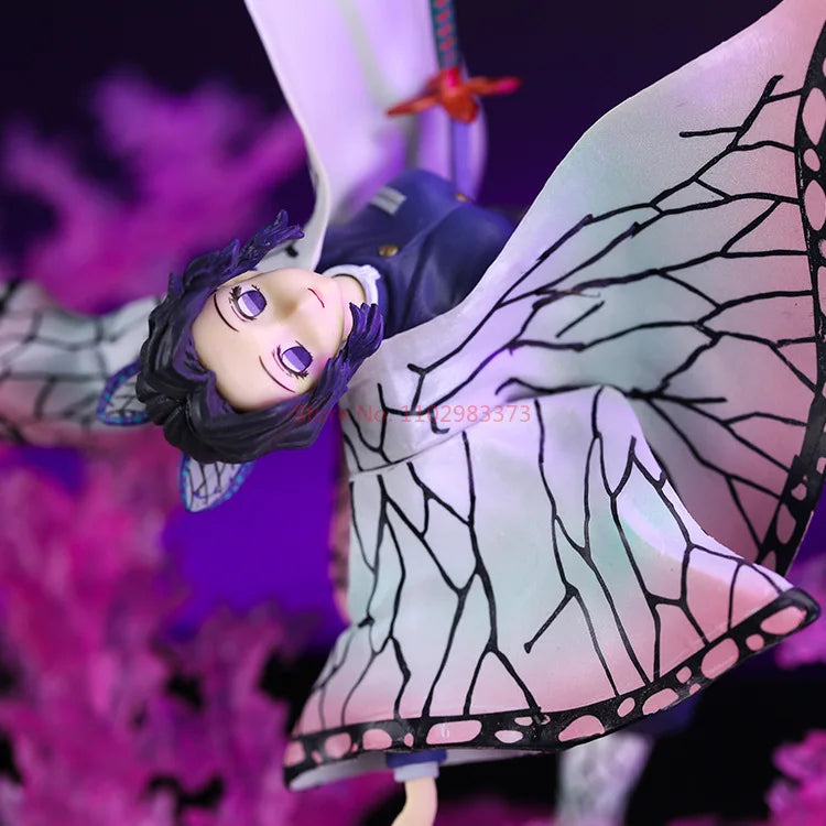 Demon Slayer Shinobu Kocho Butterfly Dance Anime Figure  20cm
