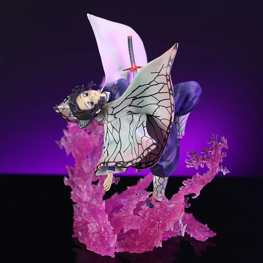Demon Slayer Shinobu Kocho Butterfly Dance Anime Figure  20cm