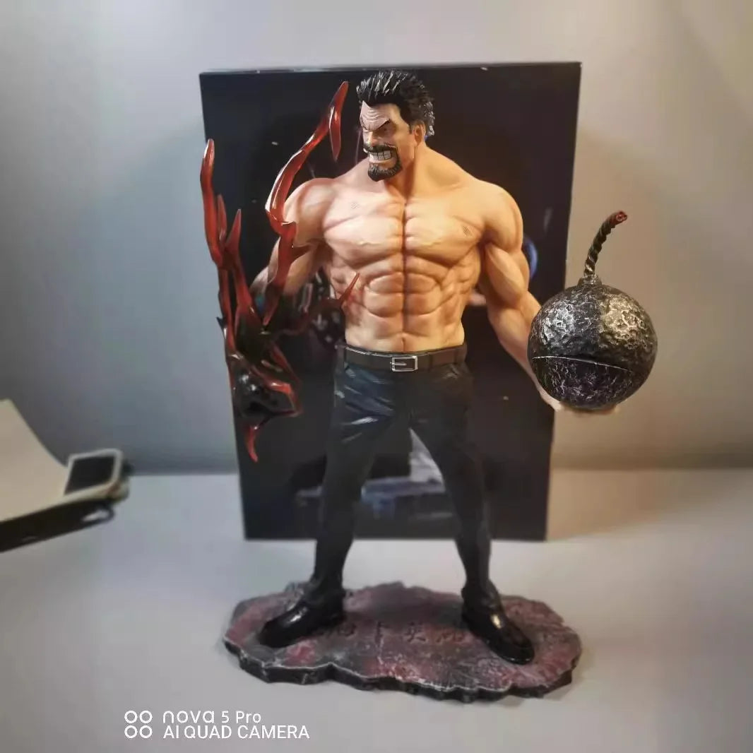 One Piece Monkey D. Garp Figure - Iron Fist Naval Hero PVC Statue 26cm