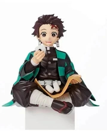 10-15cm Anime Demon Slayer Figure Sitting Posture Action Figure