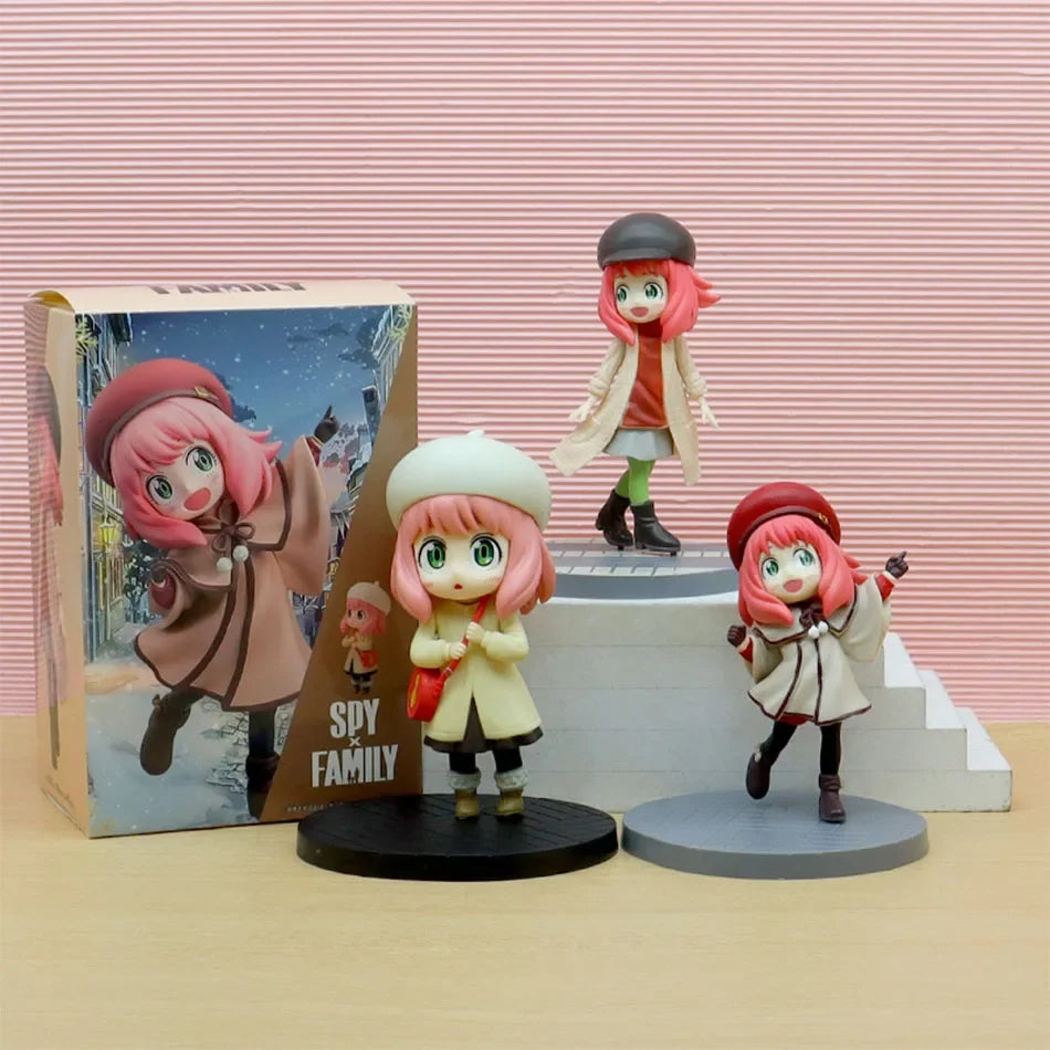 Anya Forger Figure Collection - SPY x FAMILY Anime Action Figures | Premium PVC Collectibles 14cm