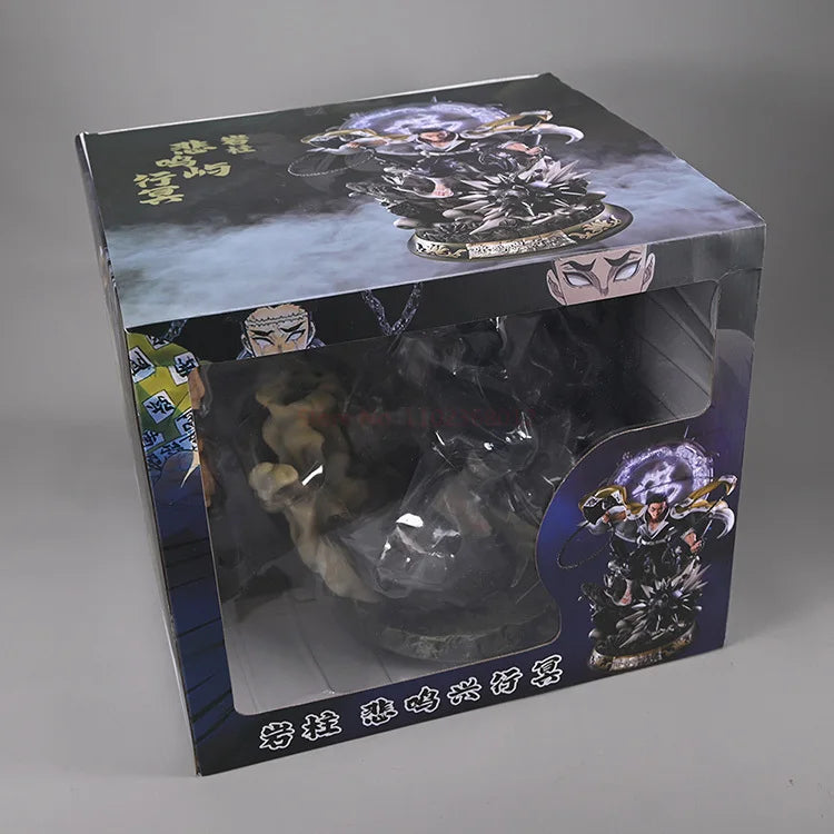Demon Slayer Himejima Gyomei PVC Statue Figure | Stone Hashira Anime Collectible 41cm