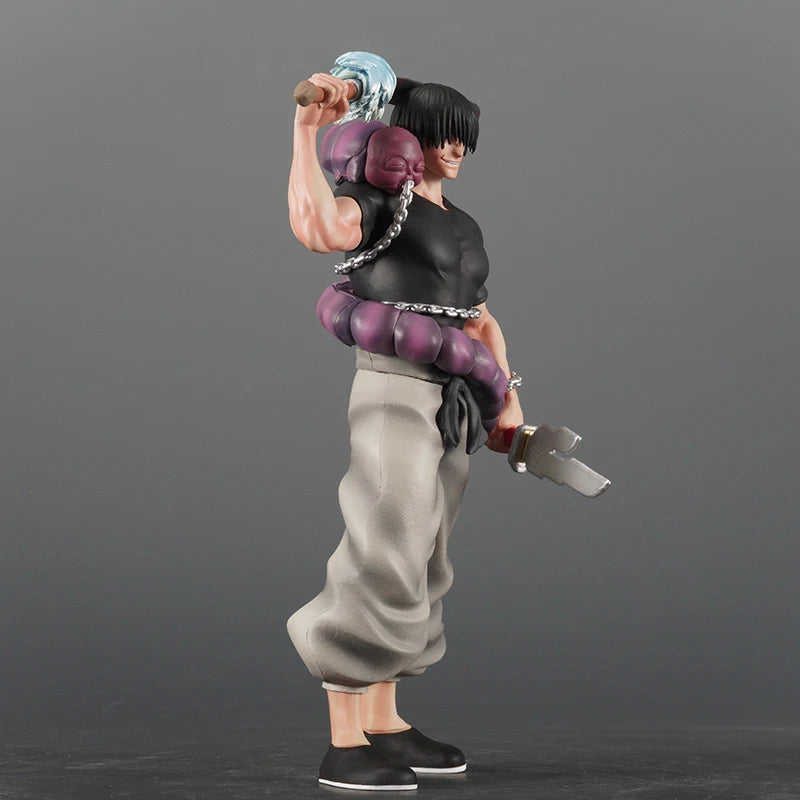 Jujutsu Kaisen Toji Fushiguro Action Figure | JJK Zenin Toji Collectible Anime Statue | 22cm PVC Model with Inverted Spear of Heaven