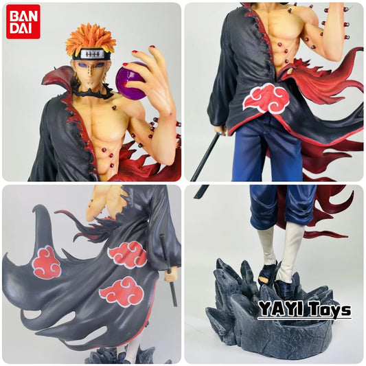 Naruto Akatsuki Pain Action Figure - Detailed PVC Anime Collectible Statue 22cm