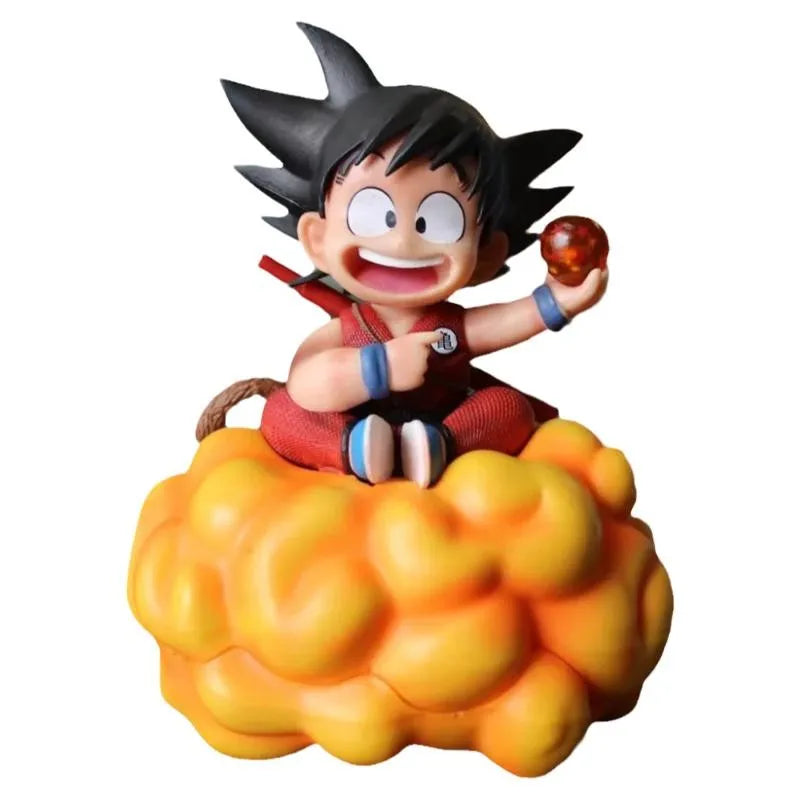 Dragon Ball Z Young Goku Flying Nimbus Figure 4cm