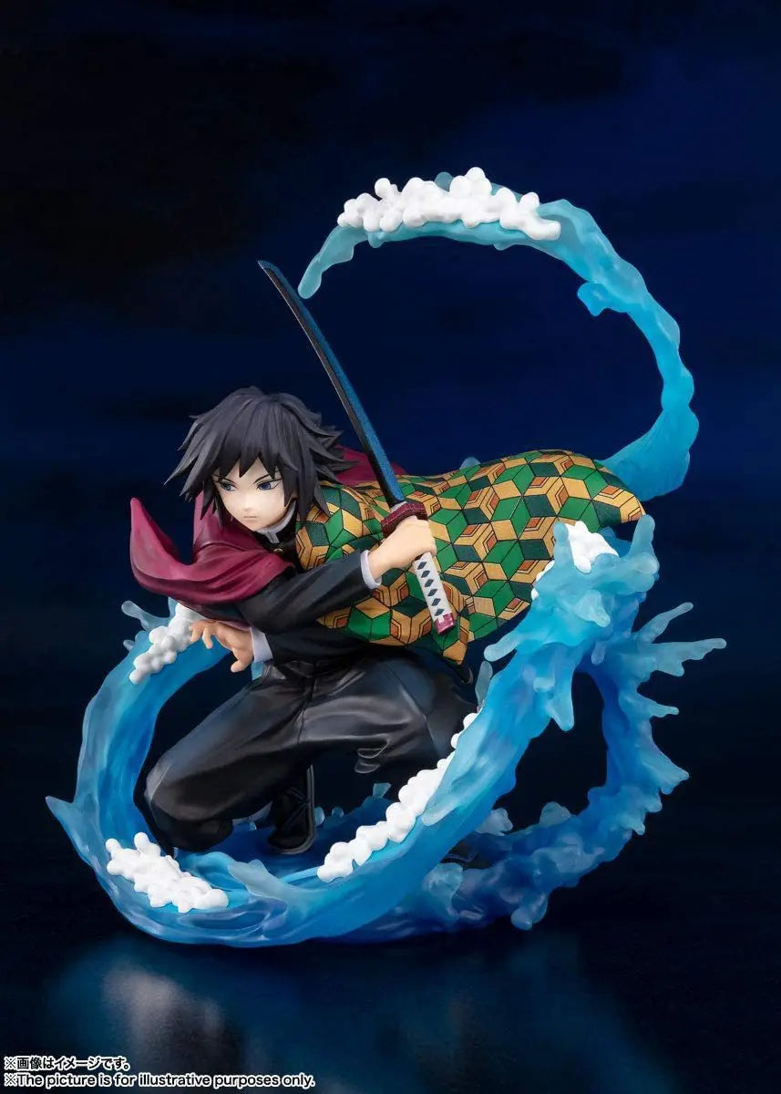 Demon Slayer Figuarts ZERO Giyu Tomioka Water Breathing Anime Action Figure Statue 17cm