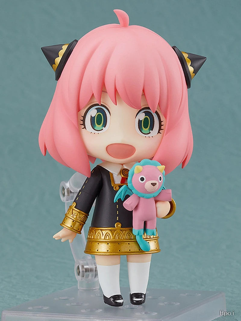 Spy x Family Nendoroid Figure Set - Loid, Anya & Yor Forger Collectible Anime Figurines - 10cm
