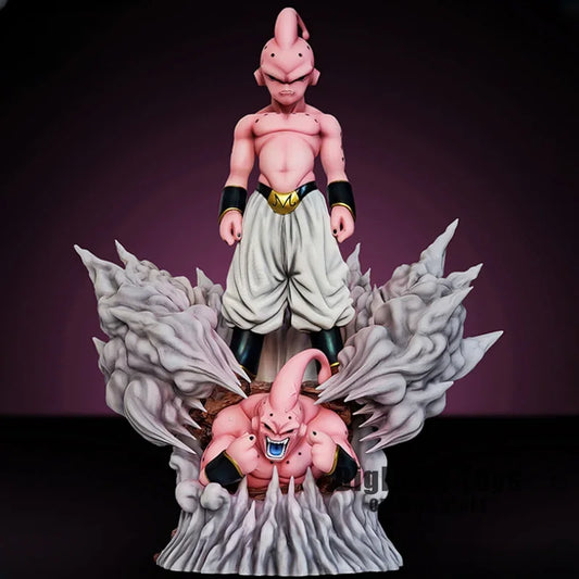 Dragon Ball Z Kid Buu & Majin Buu Resin Statue Figure 32cm