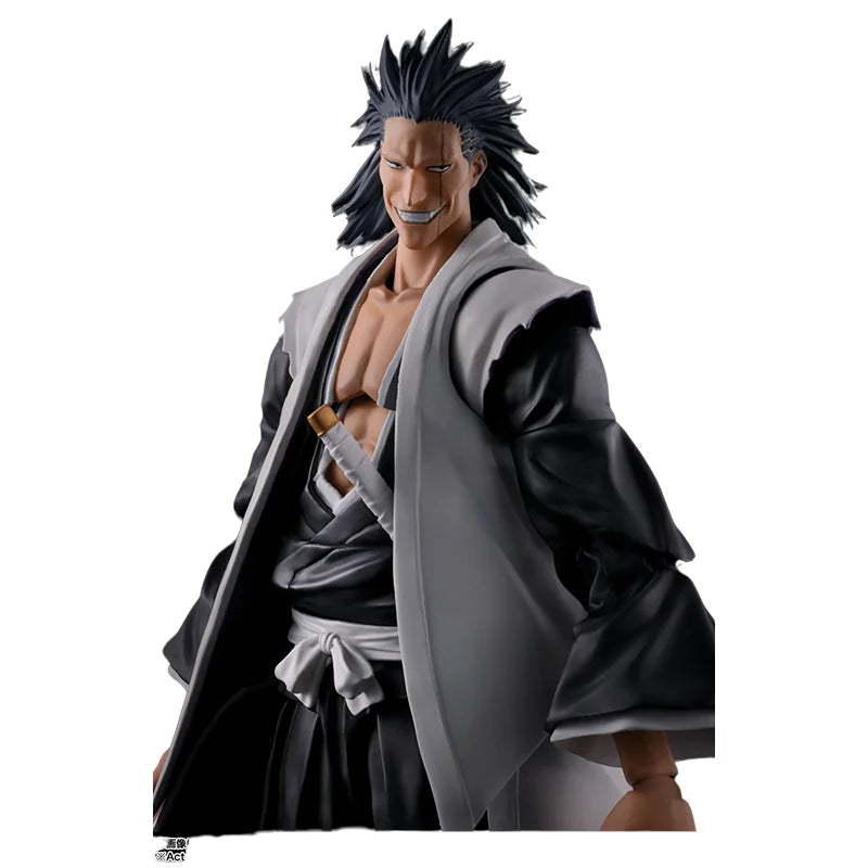 Bleach Thousand-Year Blood War S.H.Figuarts Action Figure Set - Ichigo, Renji, Byakuya, Kenpachi 15cm