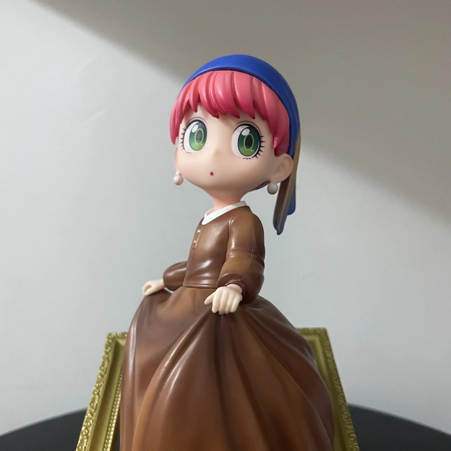 GULUGULU Studio Anya Forger Resin Statue - Spy x Family x Girl with a Pearl Earring Cosplay Figure 20cm