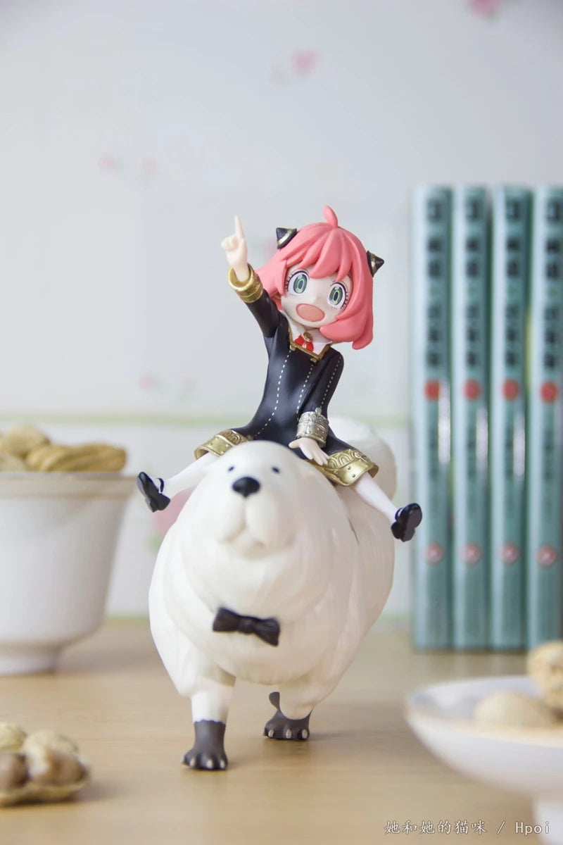 Spy x Family Anya & Bond Forger Figure | Anime Manga Collectible Statue 14cm