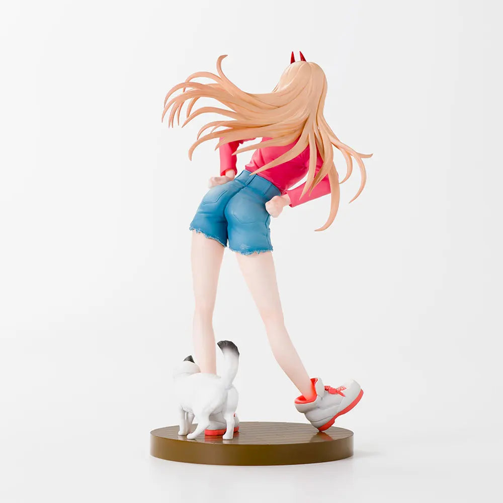 SEGA Luminasta Chainsaw Man Power Figure | Meowy Included | 15cm