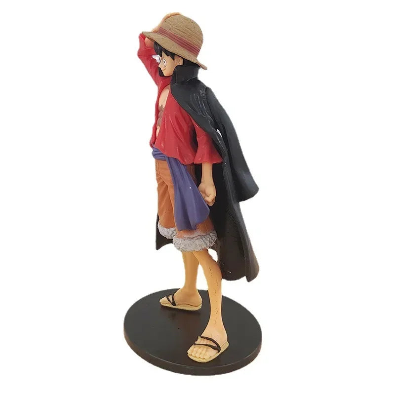 One Piece Monkey D. Luffy Action Figure with Cloak 17cm