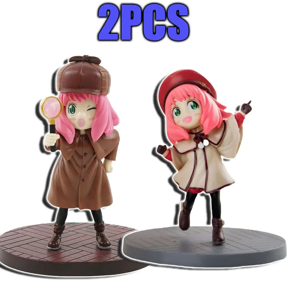 Anya Forger Figure Collection - SPY x FAMILY Anime Action Figures | Premium PVC Collectibles 14cm