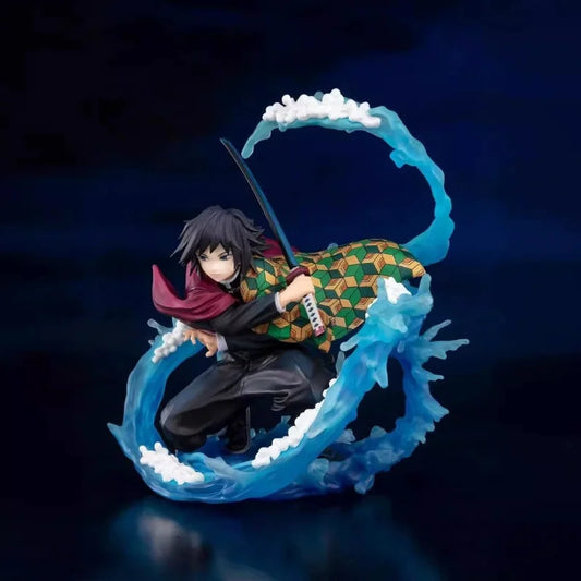 Demon Slayer Figuarts ZERO Giyu Tomioka Water Breathing Anime Action Figure Statue 17cm