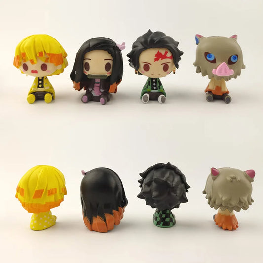 Anime Demon Slayer Blind Bag 4pcs Set